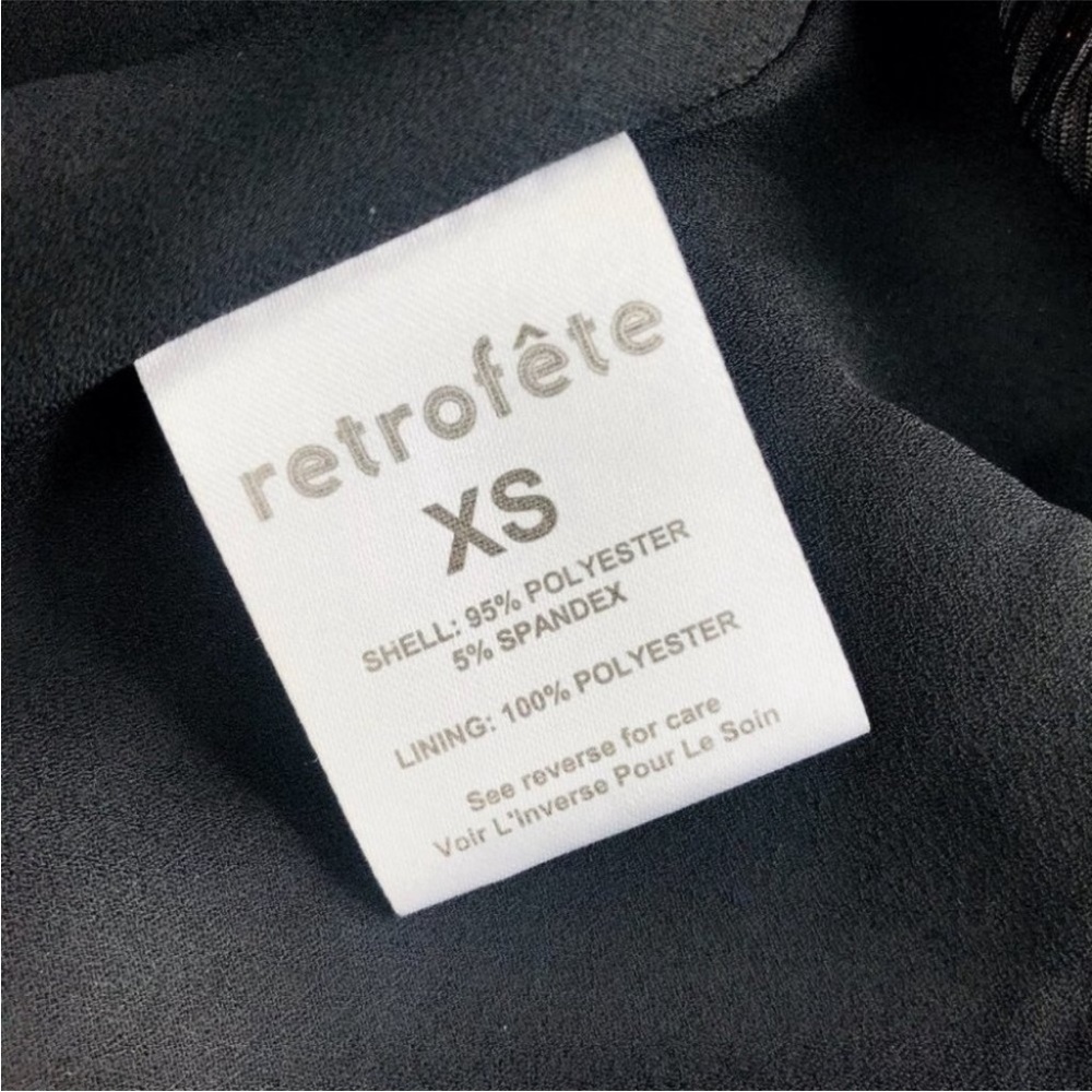 NWT Retrofete Melody Mini Dress in Rust XS - Picture 8 of 8